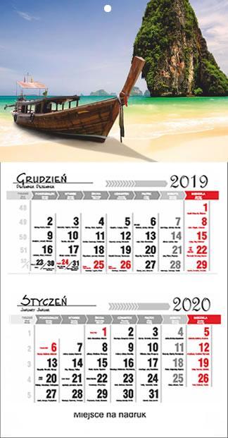 Kalendarze dwudzielne 2017 Tarnobrzeg